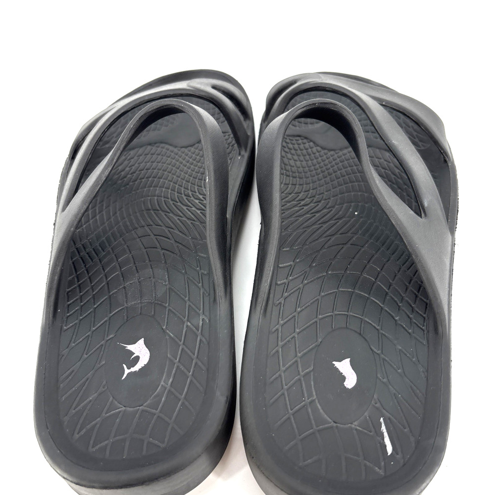 Reel Legends Sandals Womens 7 Black Bahama III Comfort Slip-on - Picture 3 of 7